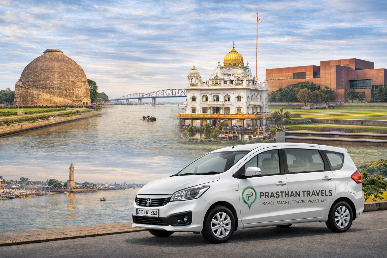 Lucknow to Patna Taxi